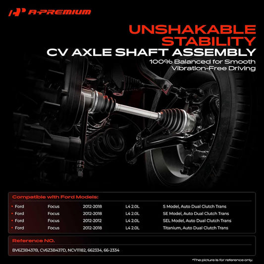 Front Left Driver Side CV Axle Shaft Assembly
