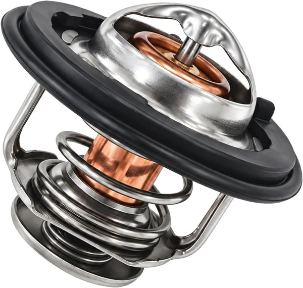 Engine Coolant Thermostat with Gasket, OEM 19301-PAA-306 19301-PLC-31 Direct Replacement, High Performance Engine Cooling System Accessory for Car, Truck, SUV, Van, Crossover, and More Vehicles