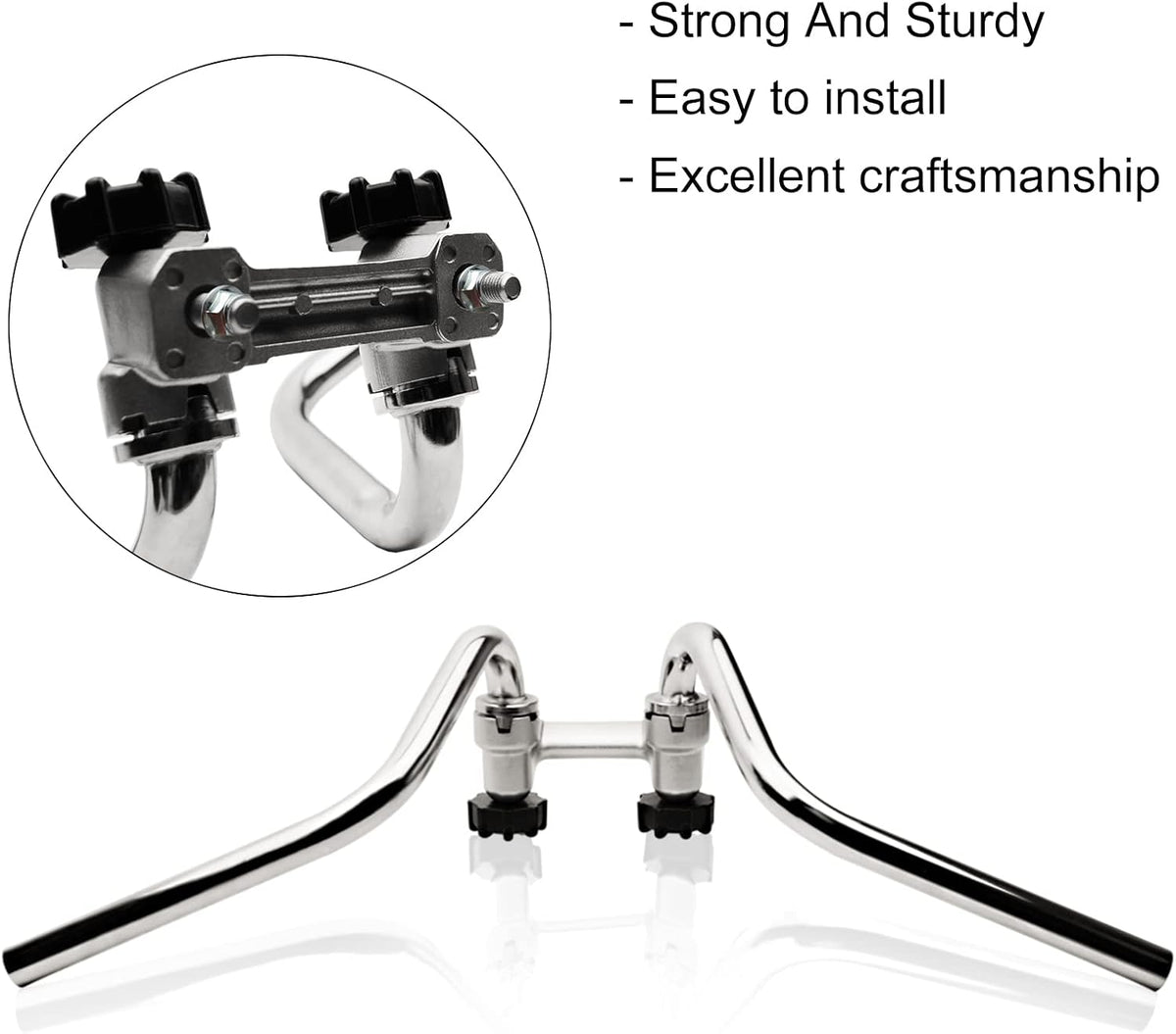 New Motorcycle Handlebar Splitter Handle Bar fit for Honda Z50 Z50 STYLE Z50J MONKEY REPLICA DAX/CT70 Z50R G50F GOLF50 MONKEY BIKE PARTS