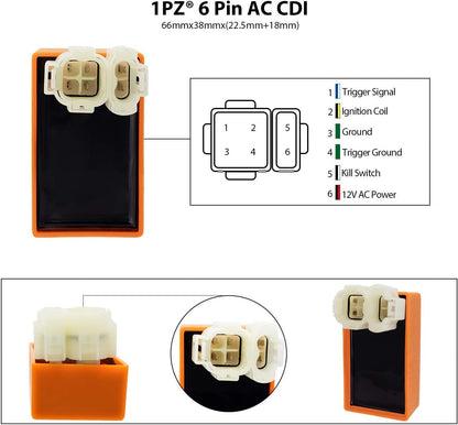 Honda Xr Racing CDI Ignition Coil & Spark Plug Set