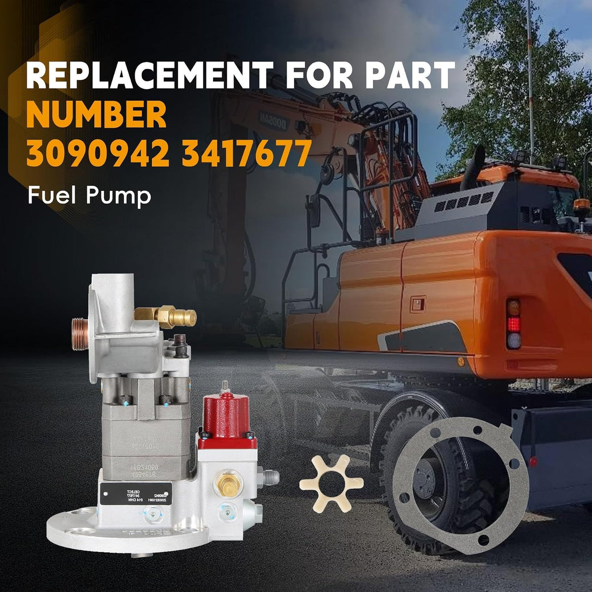 Excavator Fuel Pump Replacement for M11 N14 3090942 3417677