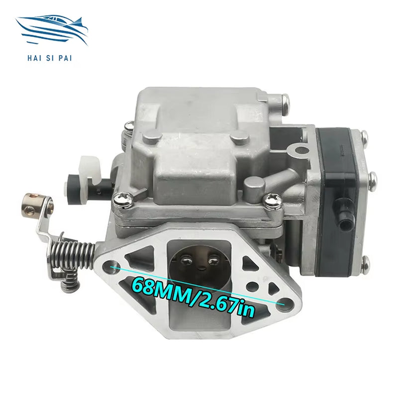 New Gasoline 2 Stroke Boat Engines 6B4-14301-00 Carburetor Assembly for 9.9HP 15HP 15D E15DMH-S Yamaha Outboard Engine