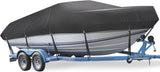 Boat Cover, Heavy Duty 17-19ft Waterproof Trailerable Boat Cover