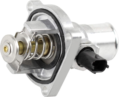 96984104 Thermostat Housing Assembly w/Gasket Fit 2009-2011 for Chevy Aveo Aveo 5/2011-2016 for Chevy Cruze / 2013-2018 for Chevy Sonic/for Pontiac G3 2009-2010/1.6L 1.8L / 55564891