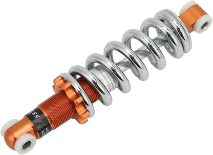 Spring Suspension Damper, Universal 190mm Adjustable Motorcycle Shock Absorber Aluminum Alloy 1200lbs Loading for Scooter for Moped, suspension system