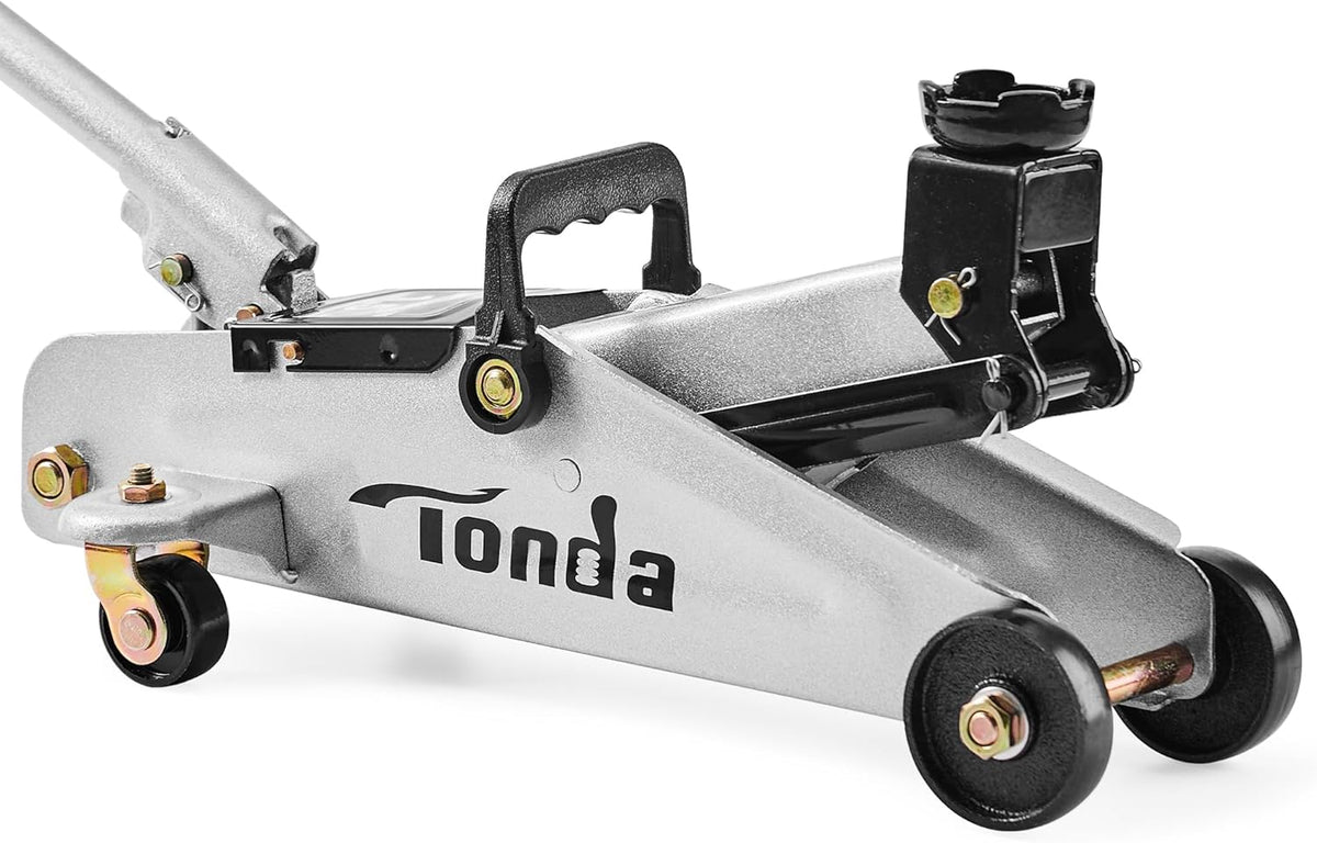 Floor Jack, 1.5 Ton Hydraulic Car Jack, 3,000 lb, 4.9"-11.8"