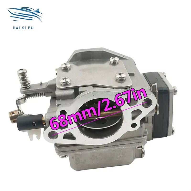New Gasoline 2 Stroke Boat Engines 6B4-14301-00 Carburetor Assembly for 9.9HP 15HP 15D E15DMH-S Yamaha Outboard Engine