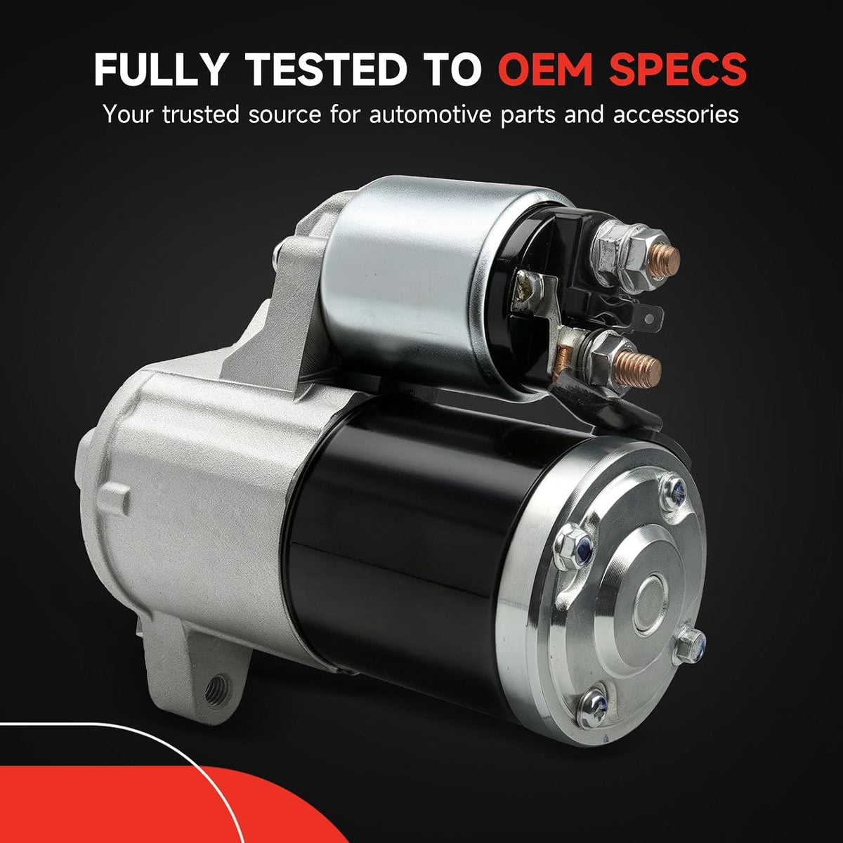 17933 Starter Motor Compatible with Dodge Ram 1500 2005 2006 2007 2008 Ram 2500 Ram 3500 5.7L V8 12V 1.7KW SMT0245 04801253AA 4801253AA M0T21371 M0T21371ZC