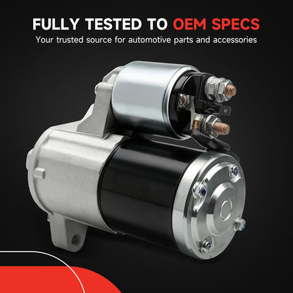 17933 Starter Motor Compatible with Dodge Ram 1500 2005 2006 2007 2008 Ram 2500 Ram 3500 5.7L V8 12V 1.7KW SMT0245 04801253AA 4801253AA M0T21371 M0T21371ZC