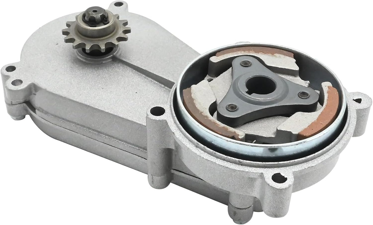 14T Clutch Drum Bell Housing Kit, Fits 43cc 47cc 49cc 2 Stroke Mini Pocket Bike Dirt Bike ATV, 50cc Class Mini Quad Centrifugal Clutch Gearbox Assembly Replacement Parts