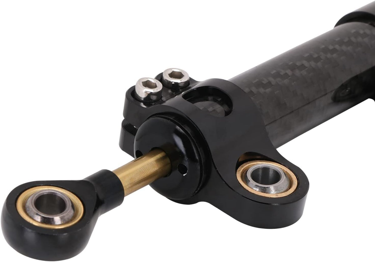 10" Carbon Fiber Universal Motorcycle Steering Damper,NO Bracket
