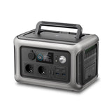 Estación de energía portátil R600 de 299Wh y 600W, batería de respaldo LiFePO4 con función UPS, carga completa en 1 hora con entrada de 400W, MPPT