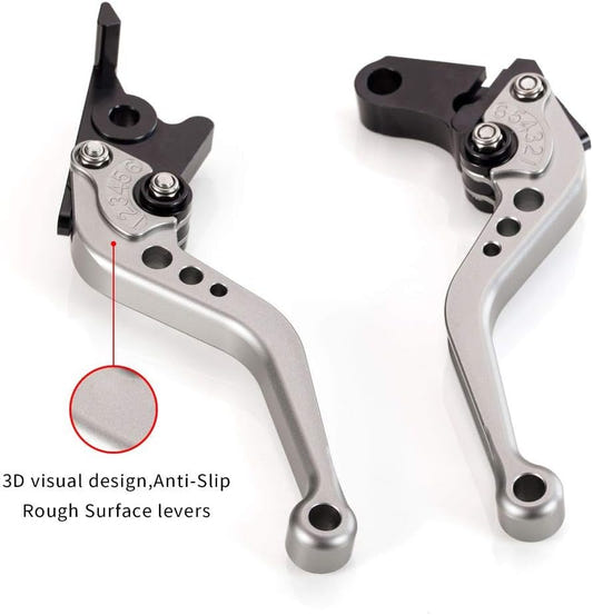 Short Brake Clutch Levers Compatible with GROM MSX125 2014-2026