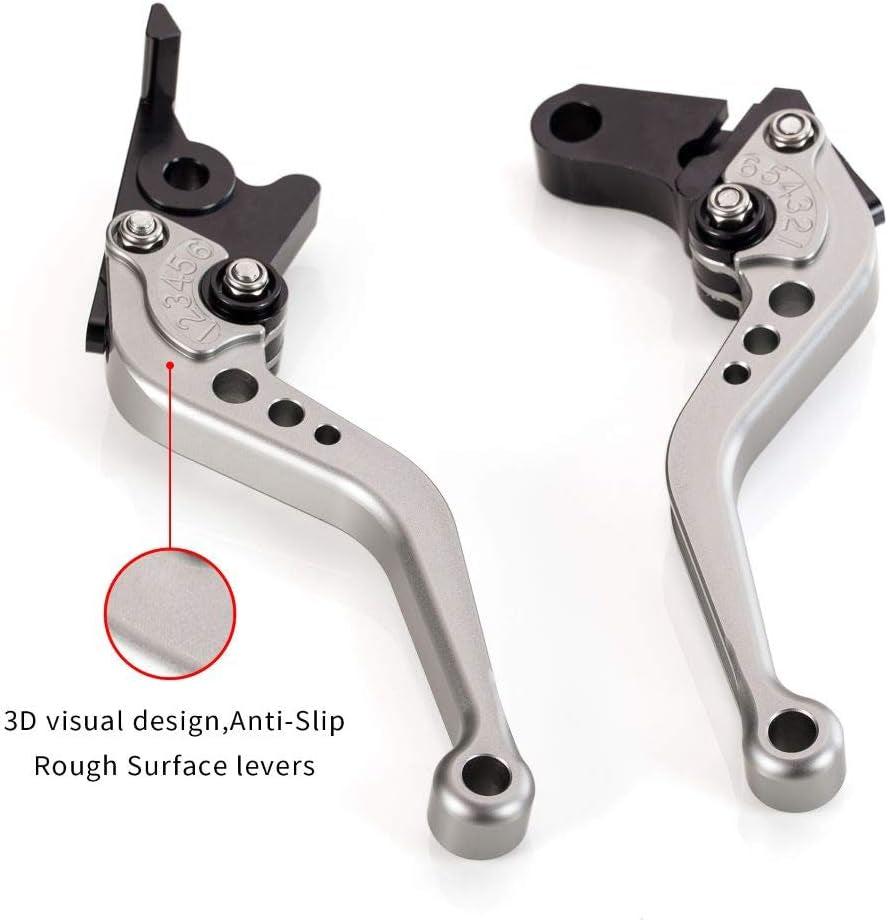 Short Brake Clutch Levers Compatible with GROM MSX125 2014-2026