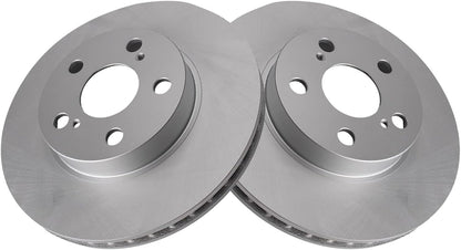 Front Ceramic Brake Pad and Rotor Set Coated