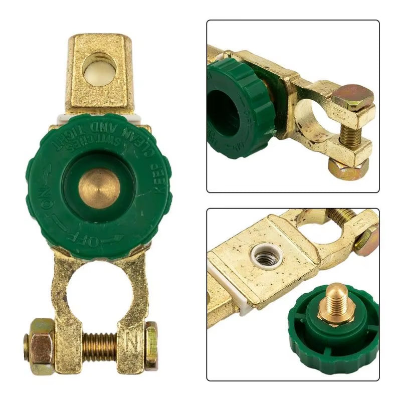 Side Post Car Battery Disconnect Switch Car Battery Terminal Knob Type Quick Switch Battery Connector
