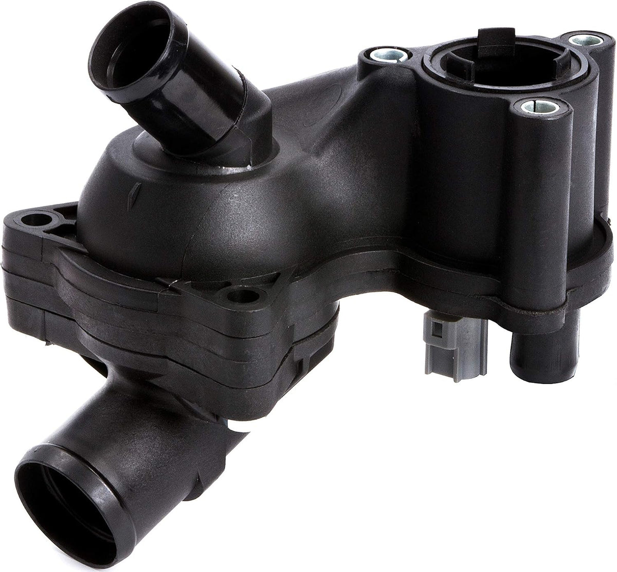 902-860 Thermostat Housing Kit Assembly with Sensor Fits for Ford Explorer & Mercury Mountaineer 2002 2003 2004 2005 2006 2007 2008 2009 2010 (V6 4.0L ONLY) OE: 2L2Z8592AA 2L2Z8592BA 2L2Z8592BB