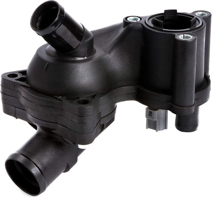 902-860 Thermostat Housing Kit Assembly with Sensor Fits for Ford Explorer & Mercury Mountaineer 2002 2003 2004 2005 2006 2007 2008 2009 2010 (V6 4.0L ONLY) OE: 2L2Z8592AA 2L2Z8592BA 2L2Z8592BB