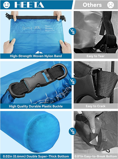 Dry Bag Waterproof Backpack with Phone Case 5L/10L/20L/30L/40L
