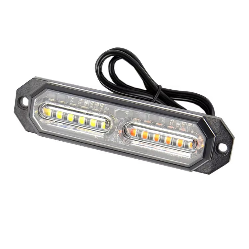 Truck Car LED Strobe Warning Lights Red Blue Emergency Flashing High-Intensity Beacon Light Bar Accessories