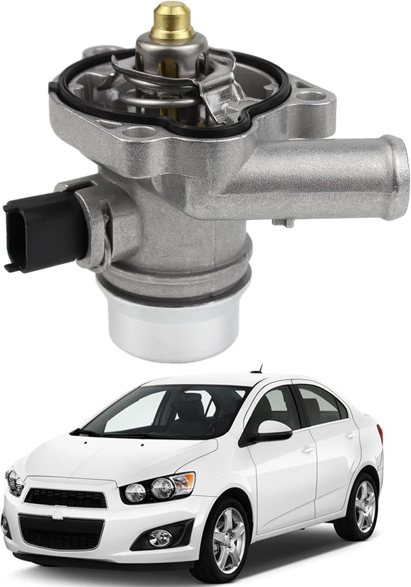 Aluminium Coolant Thermostat Housing Assembly Fit for Chevy 1.4L