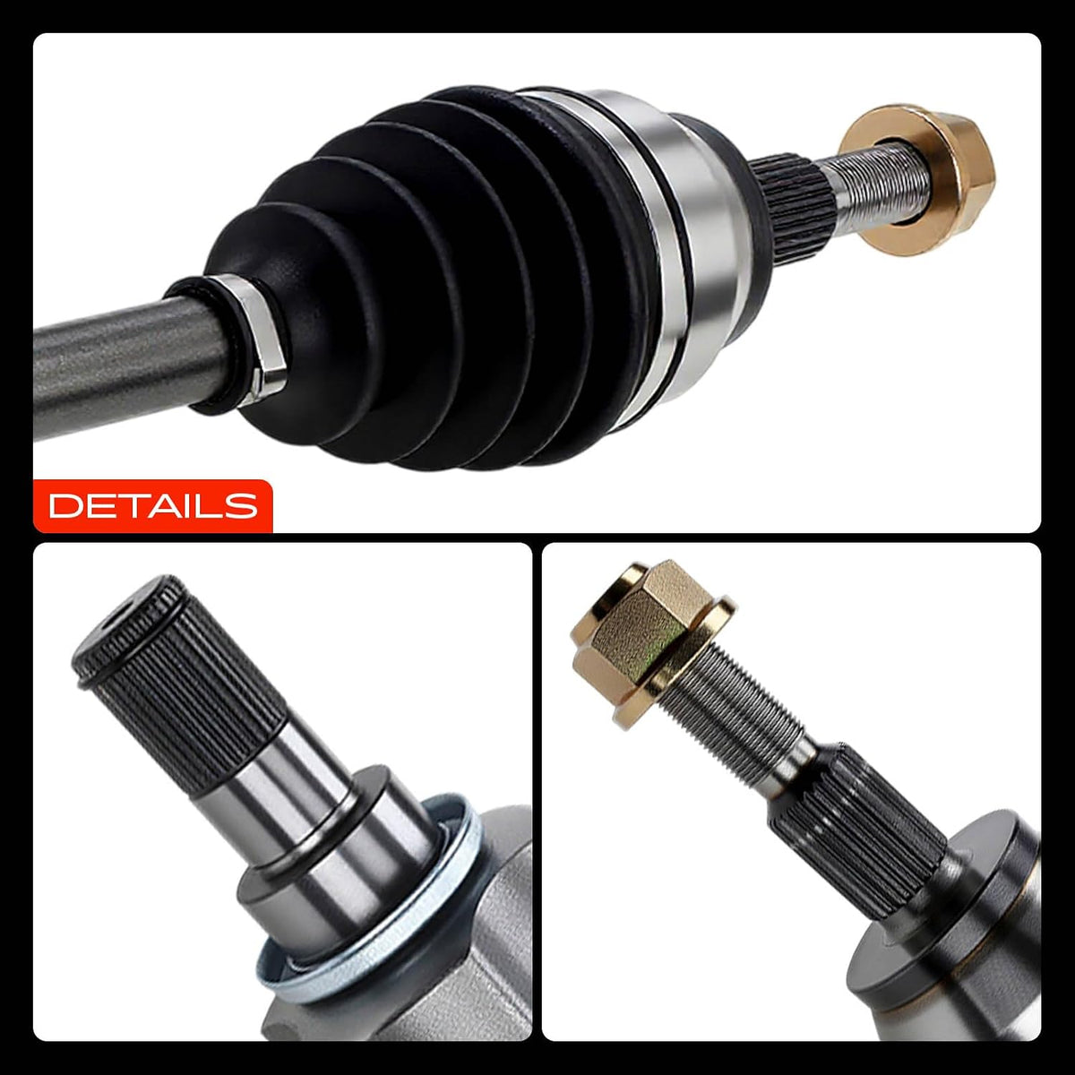 Front Left Driver Side CV Axle Shaft Assembly