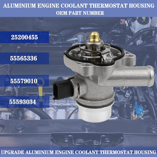Aluminium Coolant Thermostat Housing Assembly Fit for Chevy 1.4L